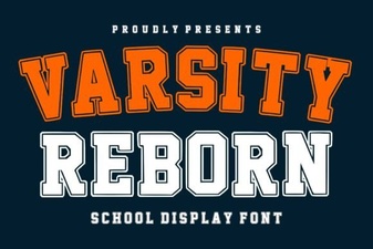 Reviving the Classic Varsity Reborn Font