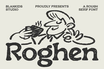 Roghen Font: Creative Projects & Design Inspiration