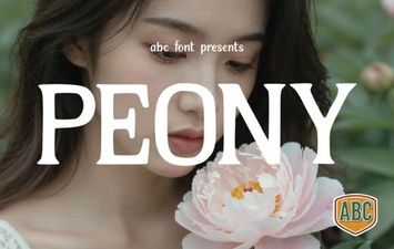 Peony Font: Elegant Typography for Creative Projects
